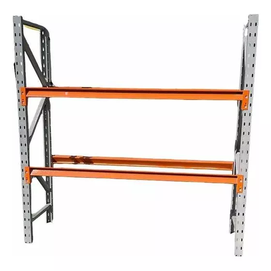 MINI PORTA-PALLET-500KG-2 METROS-2 PARES DE LONGARINA-60/80 CM DE PROFUNDIDADE